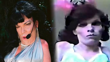 Fotografía de Sandie Crisp junto a un momento del video viral Obedece a la Morsa